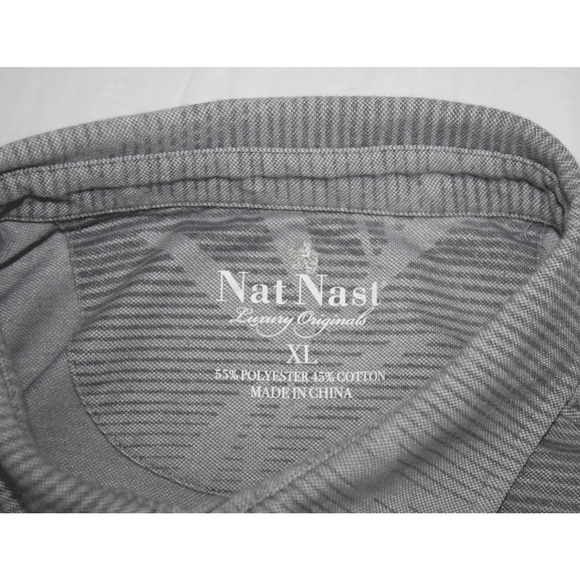Nat Nast Luxury Originals Men's Short Sleeve Polo Shirt‎ Size XL - Picture 5 of 6